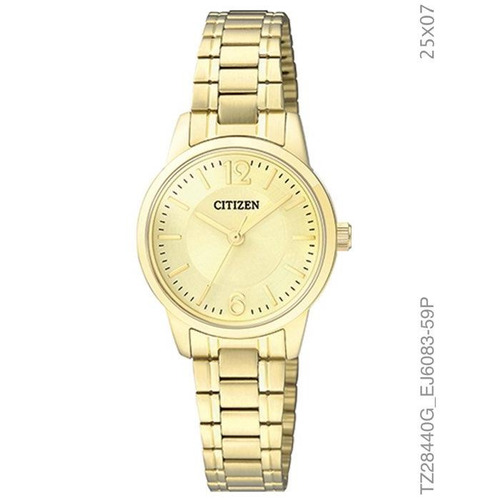 Relógio Citizen Feminino Ref: Tz28440g Original