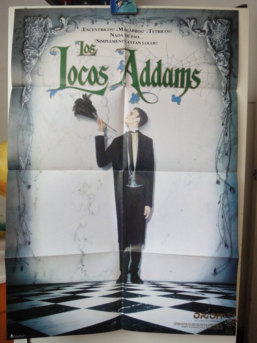 Poster Los Locos Adams Anjelica Huston Carel Struycken 1991