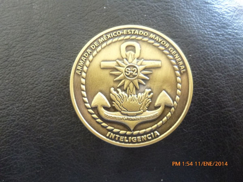 Medalla Armada De Mexico Estado Mayor (x1872
