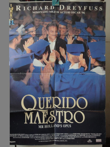 Poster Querido Maestro Richard Dreyfuss Glenne Headly 1995