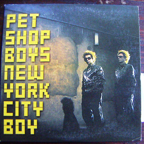 Cd Sencillo, Pet Shop Boys, New York City Boy, Rm4