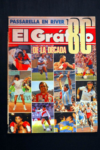Revista El Grafico Nº 3665 Anuario De Fotos  Dècada Del `80