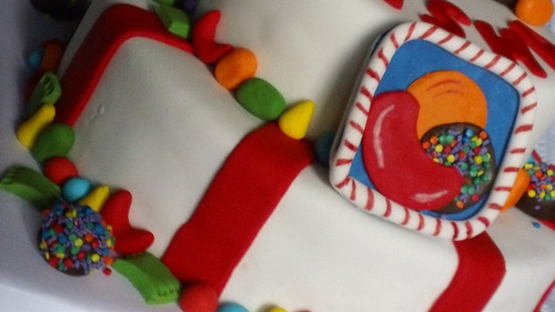 Torta Decorada Candy Crush