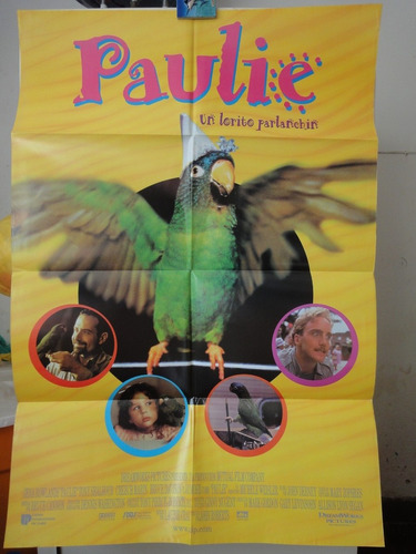 Poster Paulie Gena Rowlands Tony Shalhoub Cheech Marin 1998