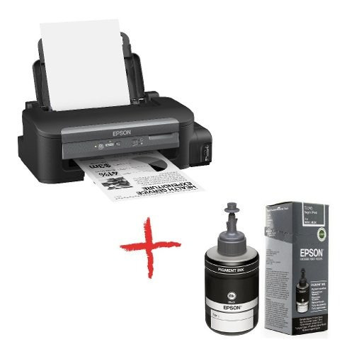 Impresora Epson M100 Workforce Monocrom Red + Botella Extra!