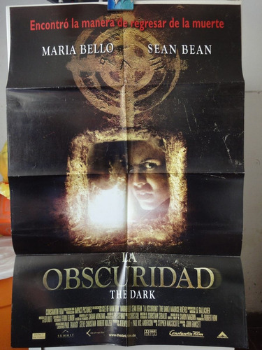 Poster La Oscuridad Dark Maria Bello Sean Bean John Fawcett