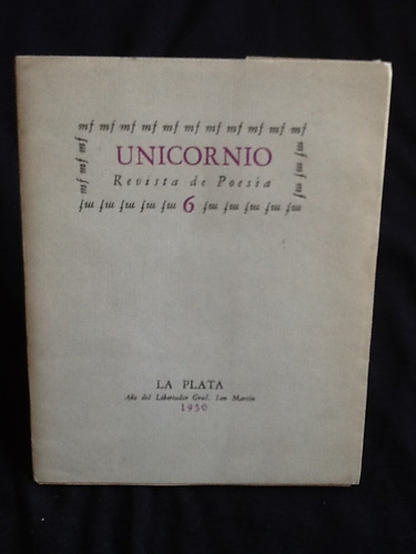 Unicornio. Revista De Poesía. N°6 Gerardo Diego, Cruchaga