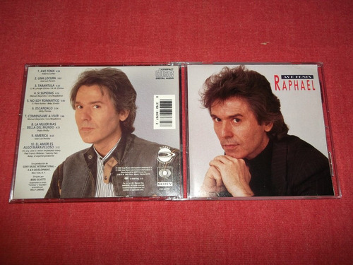 Raphael - Ave Fenix Cd Usa Ed 1992 Mdisk