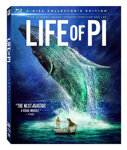 Life Of Pi - Bluray 3d+2d+dvd Nuevo Y Sellado!!