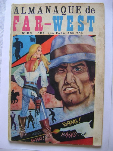 Hq Gibi Almanaque De Far-west  Nº B -3 Editora Taika Leia Descrições!