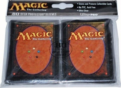 80x Protectores De Cartas Magic Card Back Ultra Pro