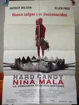 Comprar Poster Hard Candy Niña Mala Patrick Wilson Ellen Page Slade