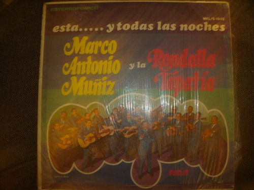 Lp Rondalla Tapatia Y Marco Antonio Muñiz