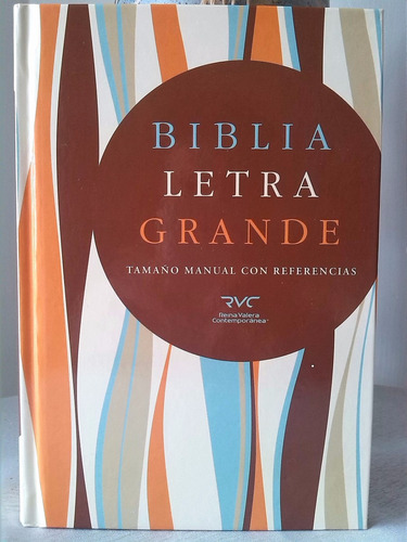 Biblia Letra Grande-reina Valera Contemporánea-tapa Dura