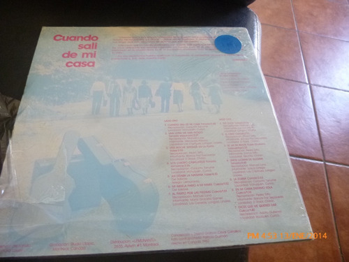 Vinilo Lp De Lemantu -- Cuando Sali De Casa (u756