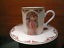Juego 4 Tazas De Café. Decorado Por Alphonse Mucha