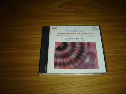 Piazzolla Complete Music For Flute And Guitar Rare Cd Naxos