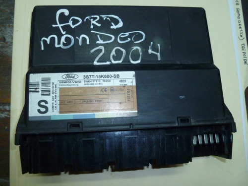 Vendo Computadora De Ford Mondeo Año 2004 Marca Siemens Vdo