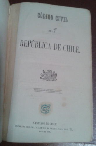 Código Civil De La República De Chile