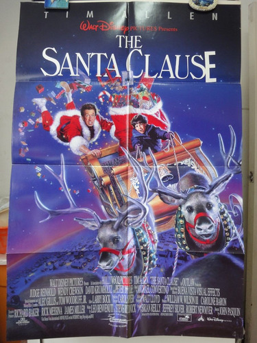 Poster Santa Clausula Tim Allen John Pasquin Walt Disney