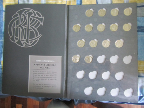 Album Riqueza Orgullo Original + 26 Monedas Nuevas + 26