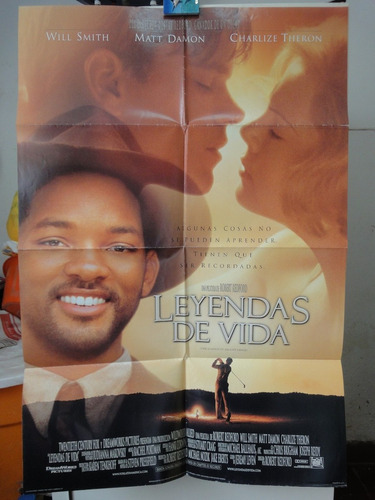 Poster Leyendas D Vida Will Smith Matt Damon Charlize Theron