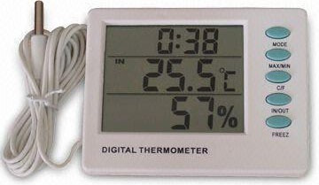 Higometro Termometro Digital Con Sonda Mide Humedad