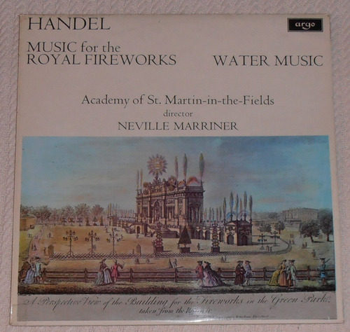 Handel - Water Music / Royal Firework ( L P Ed. Inglesa)