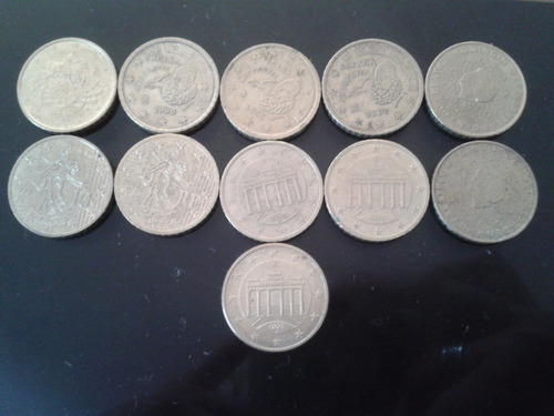 Monedas 50 Cent De Euros ( A 02)