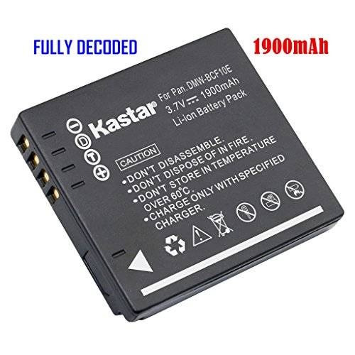 Kastar De La Batería (1-pack) Para Panasonic Lumix Dmw-bcf10