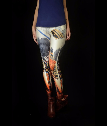 Samurai - Japón - Leggings Arte