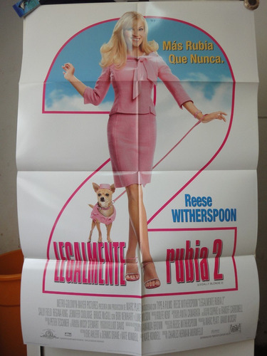 Poster Legalmente Rubia Reese Whitherspoon Sally Field 2003