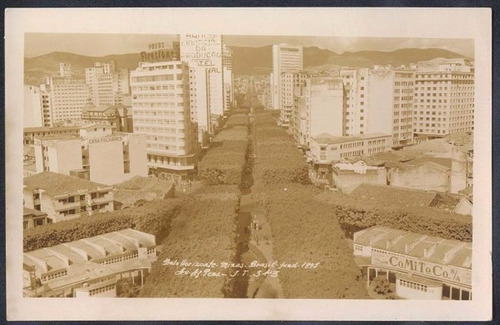 Minas Gerais - Belo Horizonte - Foto Postal Antigo - Lenach