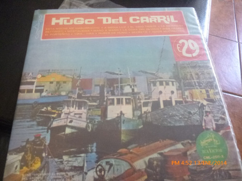 Vinilo Lp De Hugo Del Carril -mano A Mano (u721