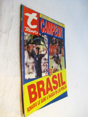 Brasil Campeon Mundial Usa 94. Revista Triunfo