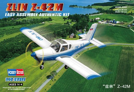 Avion Hobby Boss 1/72 Avioneta Zlin Z-42m Nuevo Amable