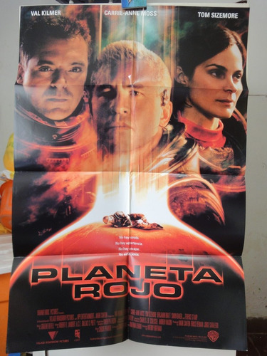 Poster Planeta Rojo Val Kilmer Carrie-anne Moss Tom Sizemore