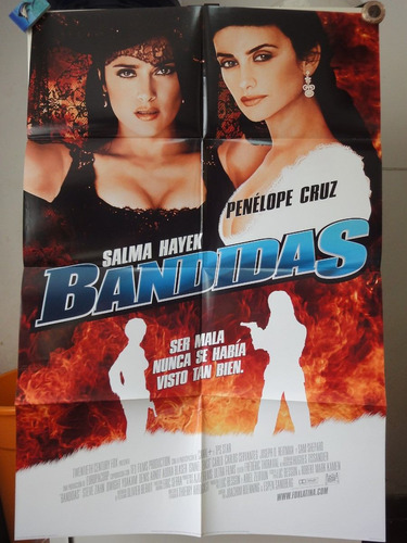 Poster Orignal Bandidas Penelope Cruz Salma Hayek Steve Zahn