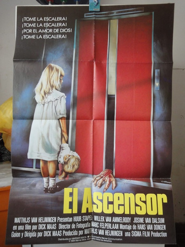 Poster El Ascensor De Lift The Lift Goin Up Huub Stapel 1984