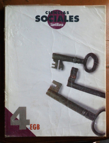 Ciencias Sociales 4 / Ed. Santillana 1997