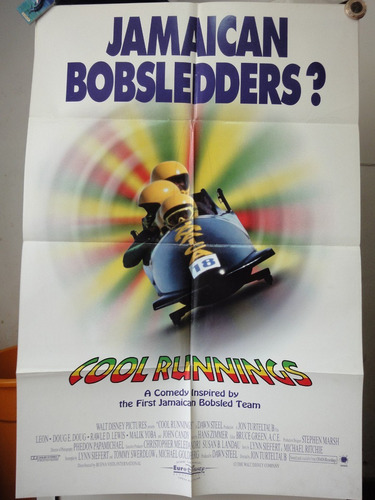 Poster Cool Runnings John Candy Doug E Doug Jon Turteltaub