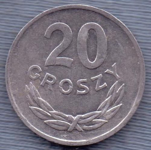 Polonia 20 Groszy 1981 * Republica Del Pueblo * Aguila *