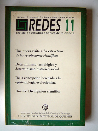 Redes, Revista De Estudios Sociales Nro 11