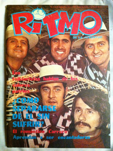 Revista Ritmo Los Quincheros Nº420 Sep 73 Mc Cartney Piñeiro