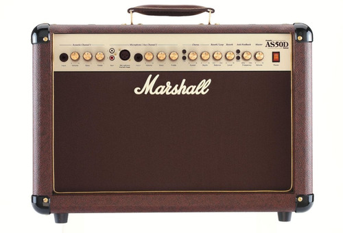 Marshall As50d Amplificador Electro Acustica Y Microfono