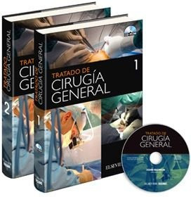 Imagen 1 de 1 de Tratado De Cirugía General Elsevier Océano 2 Tomos Con Cd
