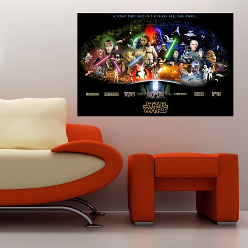 Star Wars - Posters De Pelicula - Posters Adhesivos Gigantes