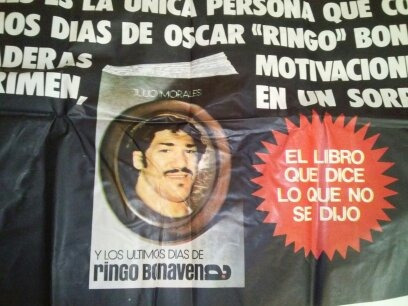 Afiche De Ringo Bonavena Del Libro De J. Morales