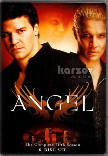 Angel Quinta Temporada 5 Cinco Importada Dvd