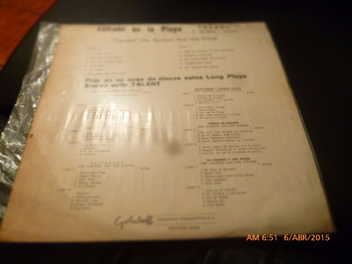 Vinilo Lp De One Hundred And One Strings Extraño En La(xx280 (Usado)